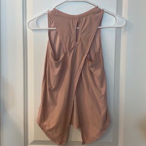 Old navy active tank with tie back